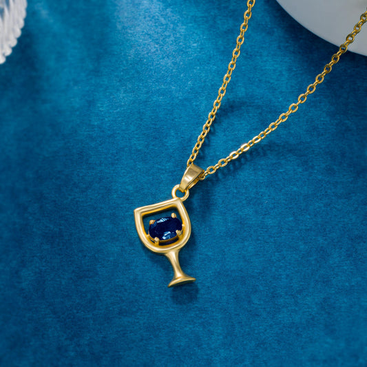 Wine Glass Pendant
